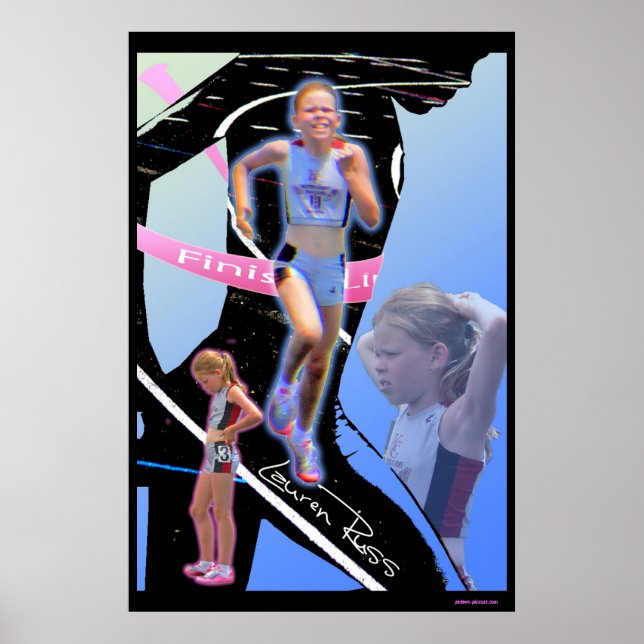 Póster Lauren Russ Track Poster (Frente)