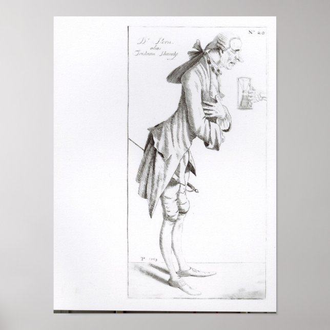 Póster Laurence Sterne (Frente)