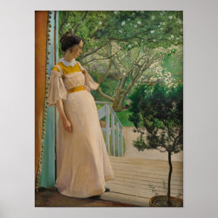 Póster Laurits Andersen Ring In the garden door CC0495