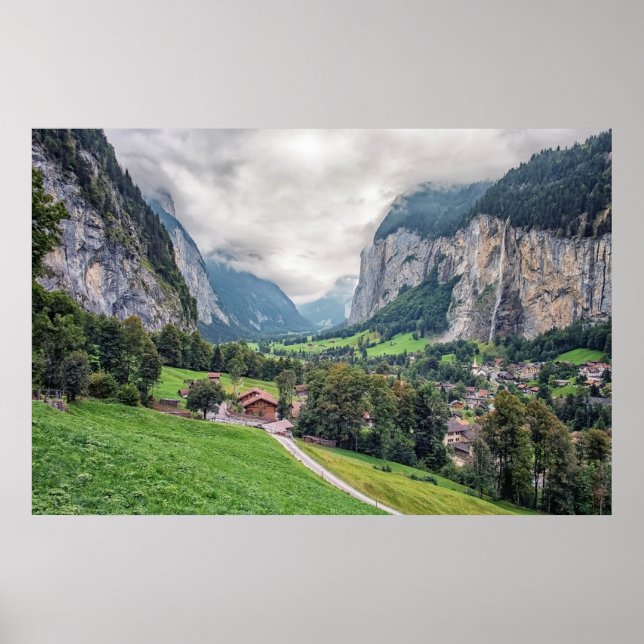 Póster Lauterbrunnen (Frente)