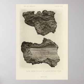Póster Lava, bajo Sevier, Utah