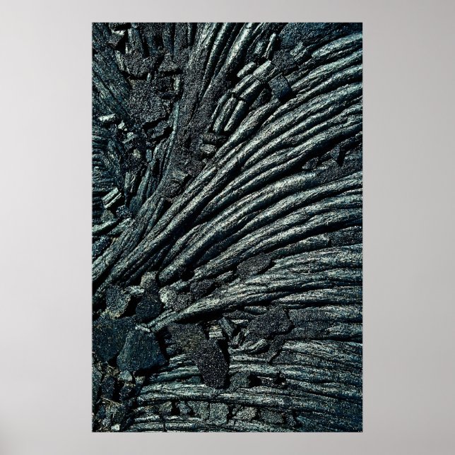 Póster Lava, Parque Nacional de los Volcanes de Hawái, EE (Frente)