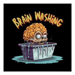 Póster Lavado de cerebro
