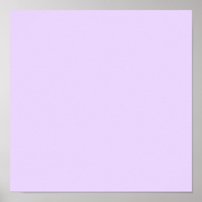Póster Lavanda ligera (Frente)