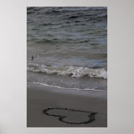 Póster Lavandera en amor