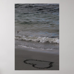 Póster Lavandera en amor