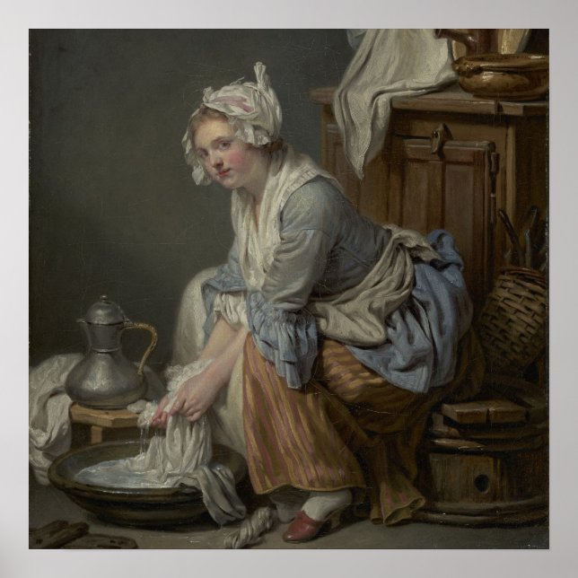 Póster Lavandería (Frente)