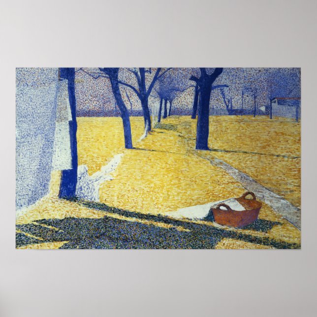 Póster Lavando el sol, 1905 (Frente)