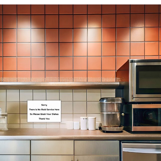 Póster Lávate los Platos Blancos (Subido por el creador)