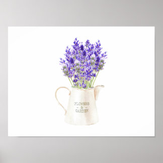 Póster Lavendar Bouquet en Jug