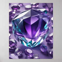 Póster Lavender Gemstone