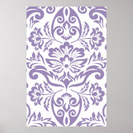 Póster Lavender Lace Regency Gallery Wedding Poster 2