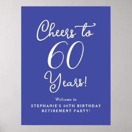 Póster Lavender vitorea a Fiesta de Jubilación de 60 años