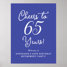 Lavender vitorea a Fiesta de Jubilación de 65 años