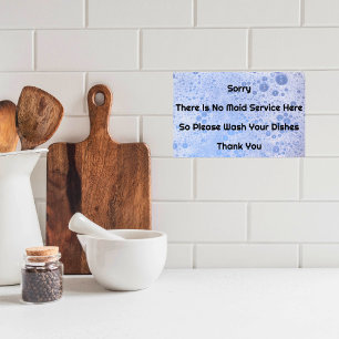 Póster Lávese Sus Platos