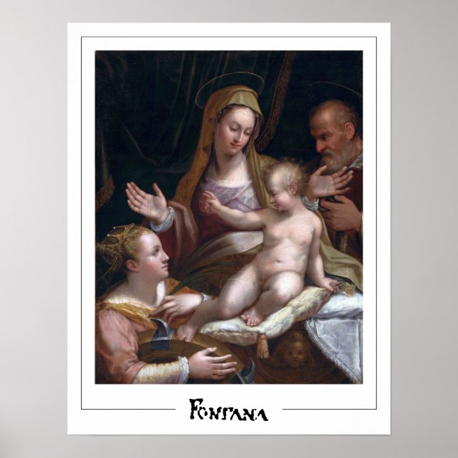 Póster Lavinia Fontana Zedign Art Poster #24 (Frente)