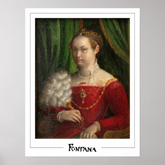 Póster Lavinia Fontana Zedign Art Poster #57 (Frente)