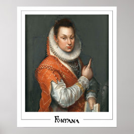 Póster Lavinia Fontana Zedign Art Poster #59