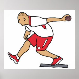 Póster Lawn Bowls