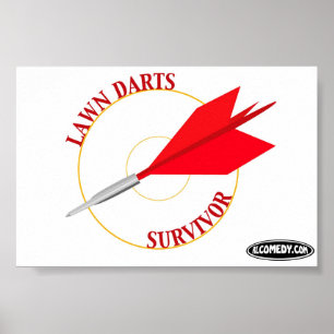 Póster Lawn Darts Survivor Poster