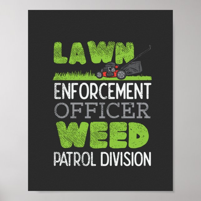 Póster Lawn Mower (Frente)