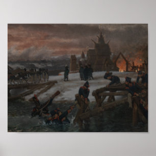 Póster Lawrence Alma-Tadema - Capitán Benthien en el