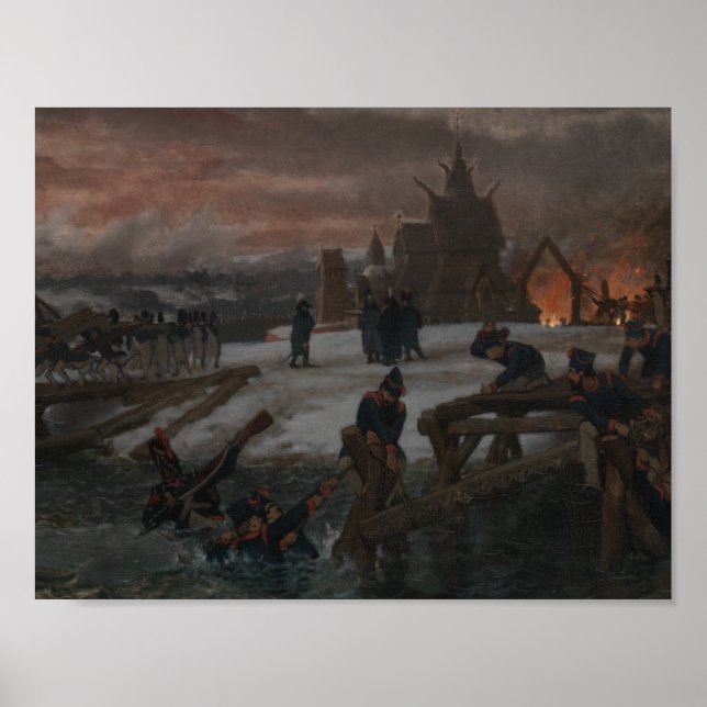Póster Lawrence Alma-Tadema - Capitán Benthien en el (Frente)