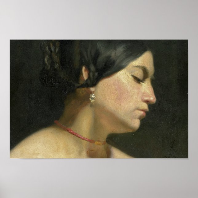 Póster Lawrence Alma-Tadema - Mary Magdalene (Frente)