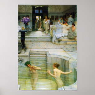 Póster Lawrence Alma-Tadema - una tradición preferida