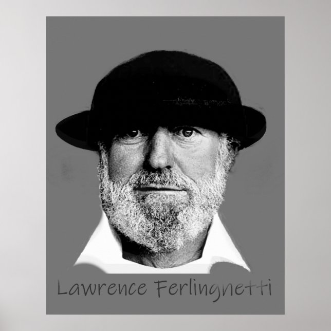 Póster Lawrence Ferlinghetti (Frente)