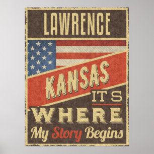 Póster Lawrence Kansas