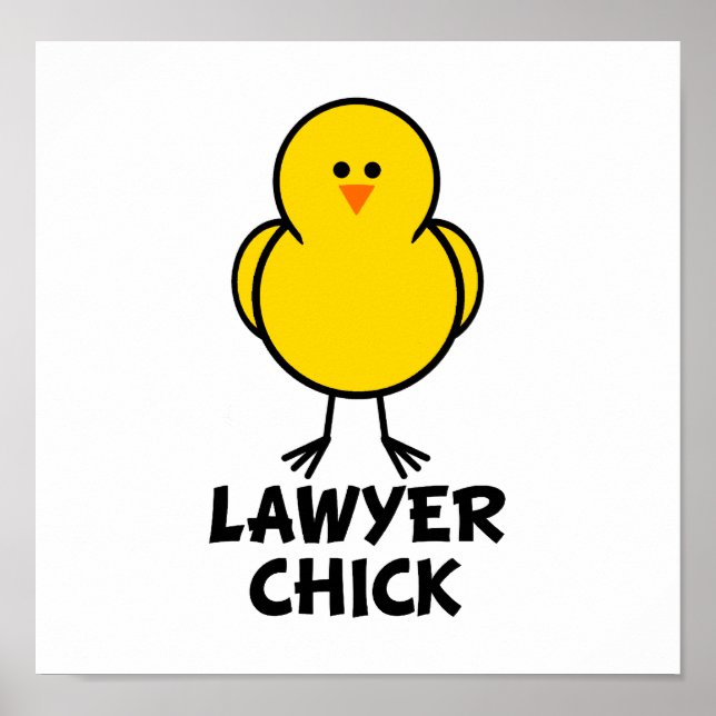 Póster Lawyer Chick (Frente)
