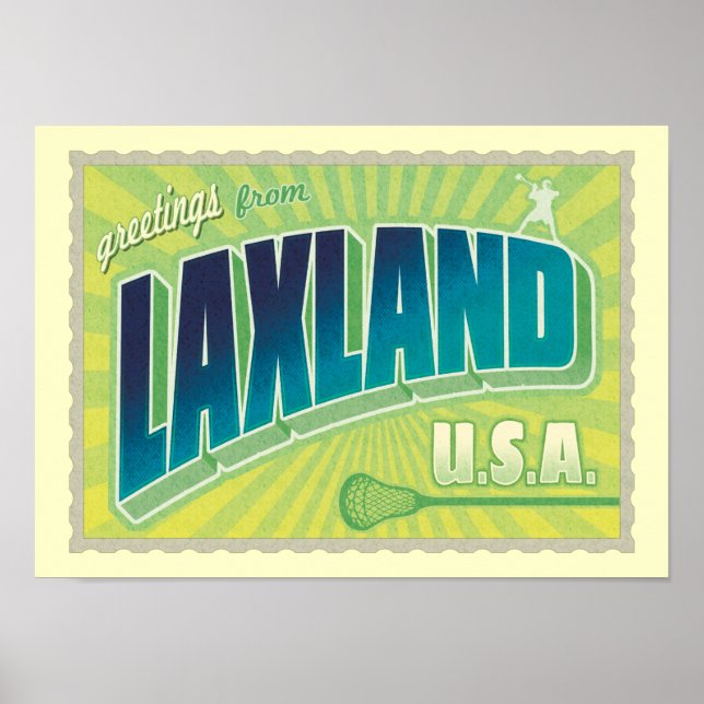 Póster Laxland (Frente)