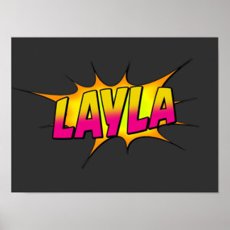 Póster Layla