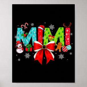 Póster Lazo Mimi Coquette de Navidad Mimi Navidad 