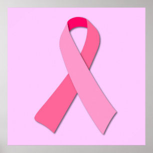 Póster Lazo rosa