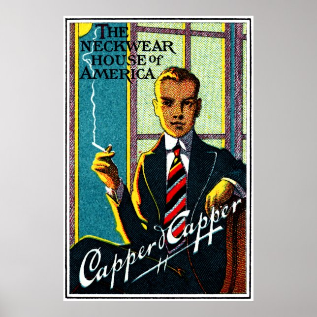 Póster Lazos con hombres de época de 1920 (Frente)