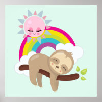 Lazy Slote lindo con sol y arcoiris