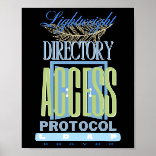 Póster Ld De Protocolo De Acceso A Directorios Ligeros De