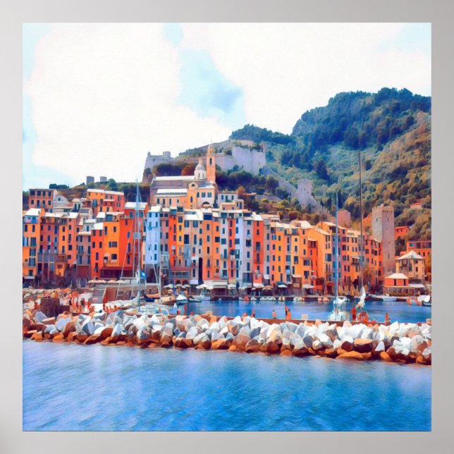 Póster ldp PORTO VENERE - (Frente)