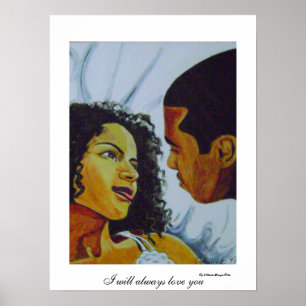 Póster Le amaré siempre