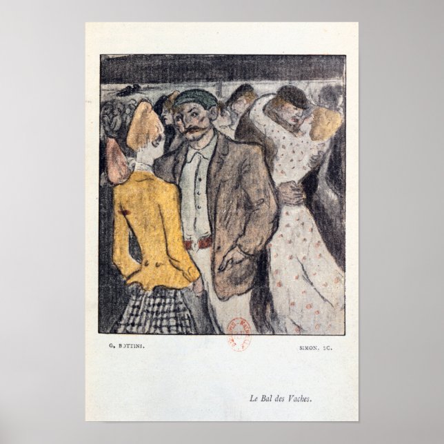 Póster Le Bal de Vaches' (Frente)