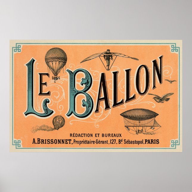 Póster Le Ballon (Frente)