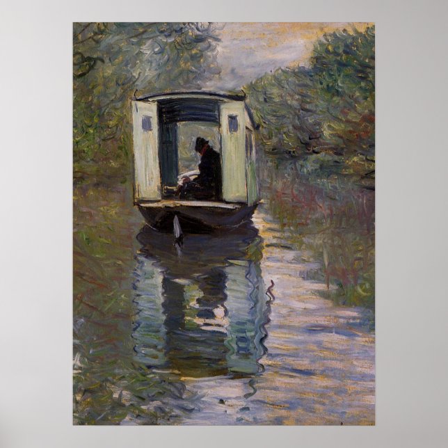 Póster "Le Bateau-atelier" (Frente)