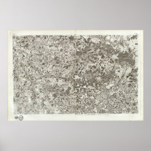 Póster Le Blanc, Chateauroux, Montmorillon