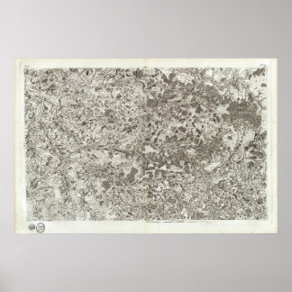 Póster Le Blanc, Chateauroux, Montmorillon