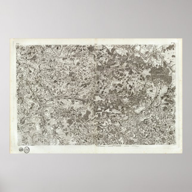 Póster Le Blanc, Chateauroux, Montmorillon (Frente)