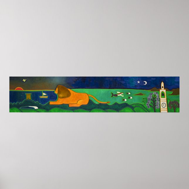 Póster Le Cap de Roccapina et son Lion 2014 (Frente)