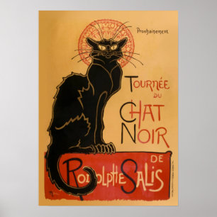 Póster Le Chat Noir