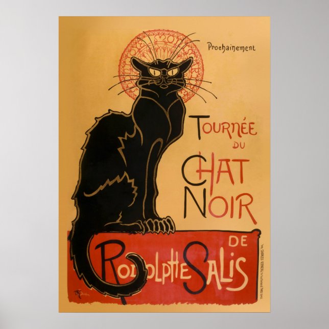 Póster Le Chat Noir (Frente)